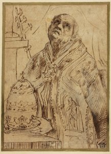 Päpstlicher Heiliger von Giovanni Antonio Burrini