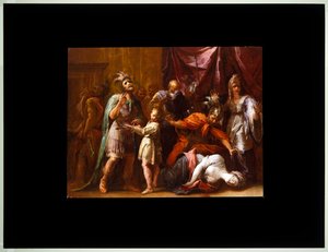 Der Tod der Lucretia von Giovanni Antonio Burrini or Burino