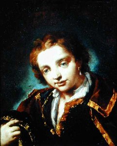 Porträt eines jungen Mannes von Giovanni Antonio Guardi