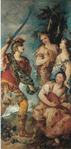 Rinaldo und die Nymphen von Giovanni Antonio Guardi
