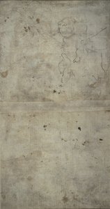 Skizze von Joseph, der das Christkind hält von Giovanni Antonio Guardi