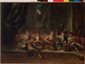 Das Harem, türkische Szene