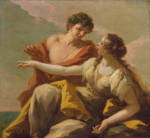 Bacchus und Ariadne, um 1720 von Giovanni Antonio Pellegrini