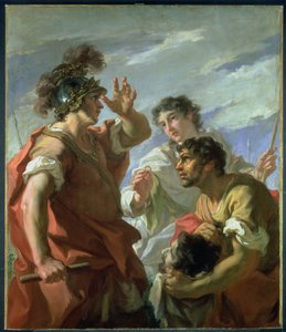 Cäsar vor Alexandria, 1724-25 von Giovanni Antonio Pellegrini
