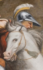 Zentrales Kirchenschiff, Dritter südlicher Bogen, Aufstieg nach Kalvaria, Il Pordenone von Giovanni Antonio Pordenone