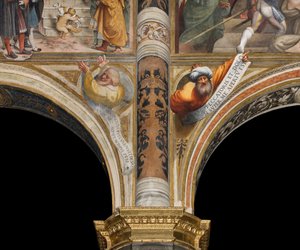 Zentrales Kirchenschiff, Dritter und Vierter Südspan, Büsten mit Propheten