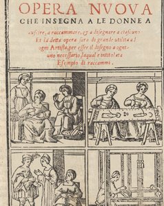Essempio di recammi, 1530 von Giovanni Antonio Tagliente