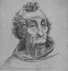 Kopf eines alten Mannes, ca. 1490-1525 von Giovanni Antonio da Brescia