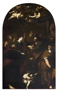 Die Hochzeit der Jungfrau von Giovanni Battista and Gherardini Melchiorre Crespi