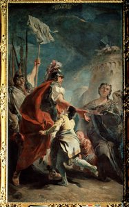 Coriolan vor den Toren Roms von Giovanni Battista Tiepolo