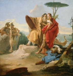 Rinaldo und der Magier von Ascalon von Giovanni Battista Tiepolo