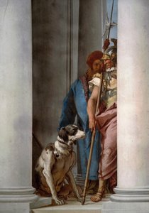 Odysseus und sein Hund Argus