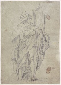 König David mit seiner Harfe von Giovanni Battista Beinaschi