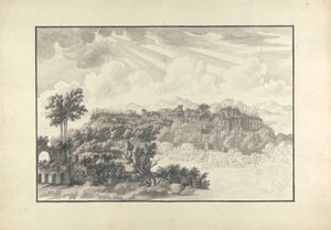 Unvollendete Ansicht des Palatins in Rom