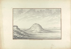 Westansicht des Berges Tabor