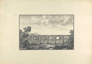 Ansicht des Maglova-Aquädukts von Giovanni Battista Borra