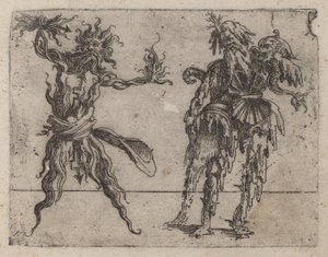 Aus "Bizzarie di varie Figure" von Giovanni Battista Bracelli