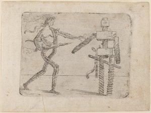 Aus "Bizzarie di varie Figure" von Giovanni Battista Bracelli