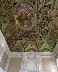 Der Sturz des Phaeton (1625) - Fresko en trompe l