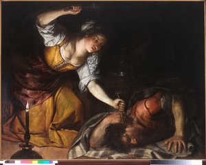 Jael und Sisera von Giovanni Battista Casoni or Casone