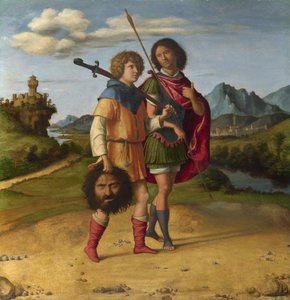 David und Jonathan, c.1508 von Giovanni Battista Cima da Conegliano