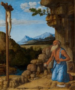 Der heilige Hieronymus in der Wildnis von Giovanni Battista Cima da Conegliano