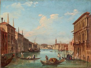 Giovanni Battista Cimaroli Venezia Canal Grande von Giovanni Battista Cimaroli