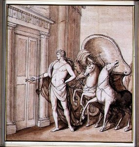 Apollo und sein Wagen von Giovanni Battista Cipriani