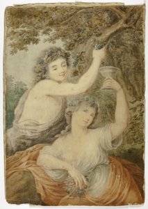 Bacchus und Jungfrau von Giovanni Battista Cipriani