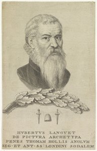 Porträt des Diplomaten Hubert Languet von Giovanni Battista Cipriani