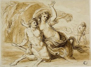 Raub der Deianira von Giovanni Battista Cipriani