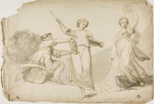 Thalia, Clio und Melpomene von Giovanni Battista Cipriani