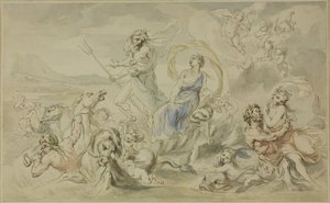 Triumph des Neptun von Giovanni Battista Cipriani