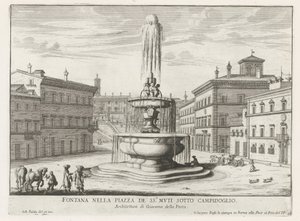 Brunnen auf der Piazza d