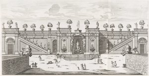 Fontein van Venus in den Gärten der Villa Doria Pamphilj in Rom