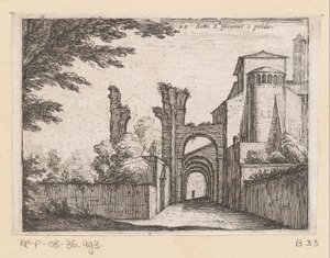 Clivus Scauri und die Santi Giovanni e Paolo