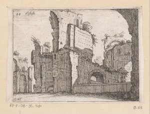 Reste der Caracalla-Thermen in Rom
