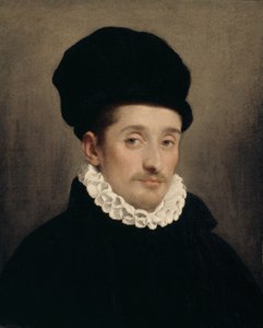 Ein Mann, zwischen 1520 und 1578 von Giovanni Battista Moroni