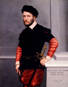 Porträt von Don Gabriel de la Cueva y Giron, Herzog von Albuquerque, von Giovanni Battista Moroni von Giovanni Battista Moroni