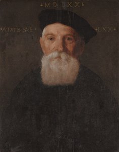 Porträt eines alten Mannes von Giovanni Battista Moroni