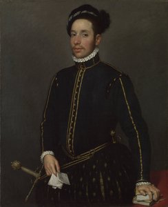 Porträt eines Gentlemans Il Gentile Cavaliere, c. 1565
