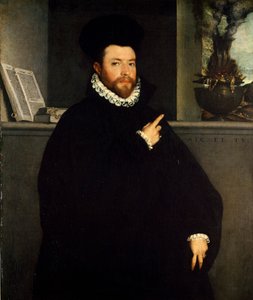 Porträt eines gesunden Mannes von Giovanni Battista Moroni