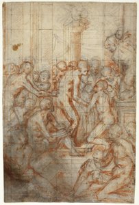 Studie zur Reinigung der Jungfrau von Giovanni Battista Naldini