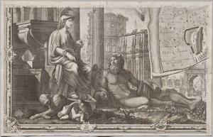 Neue Karte von Rom, herausgegeben von Giambattista Nolli im Jahr 1748, bekannt als La Pianta Grande di Roma
