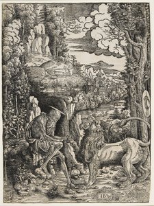 Heiliger Hieronymus und der Löwe, ca. 1509
