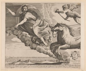 Apollo und Aurora (linker Teil)