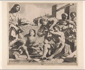 Die Auferweckung des Lazarus von Giovanni Battista Pasqualini