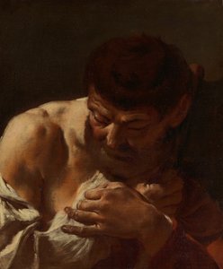Büste eines Mannes, Heiliger Matthias, ca. 1715-20