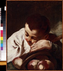 Porträt eines kleinen Jungen von Giovanni Battista Piazzetta