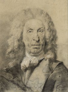 Porträt von Marschall von der Schulenburg, um 1735 von Giovanni Battista Piazzetta